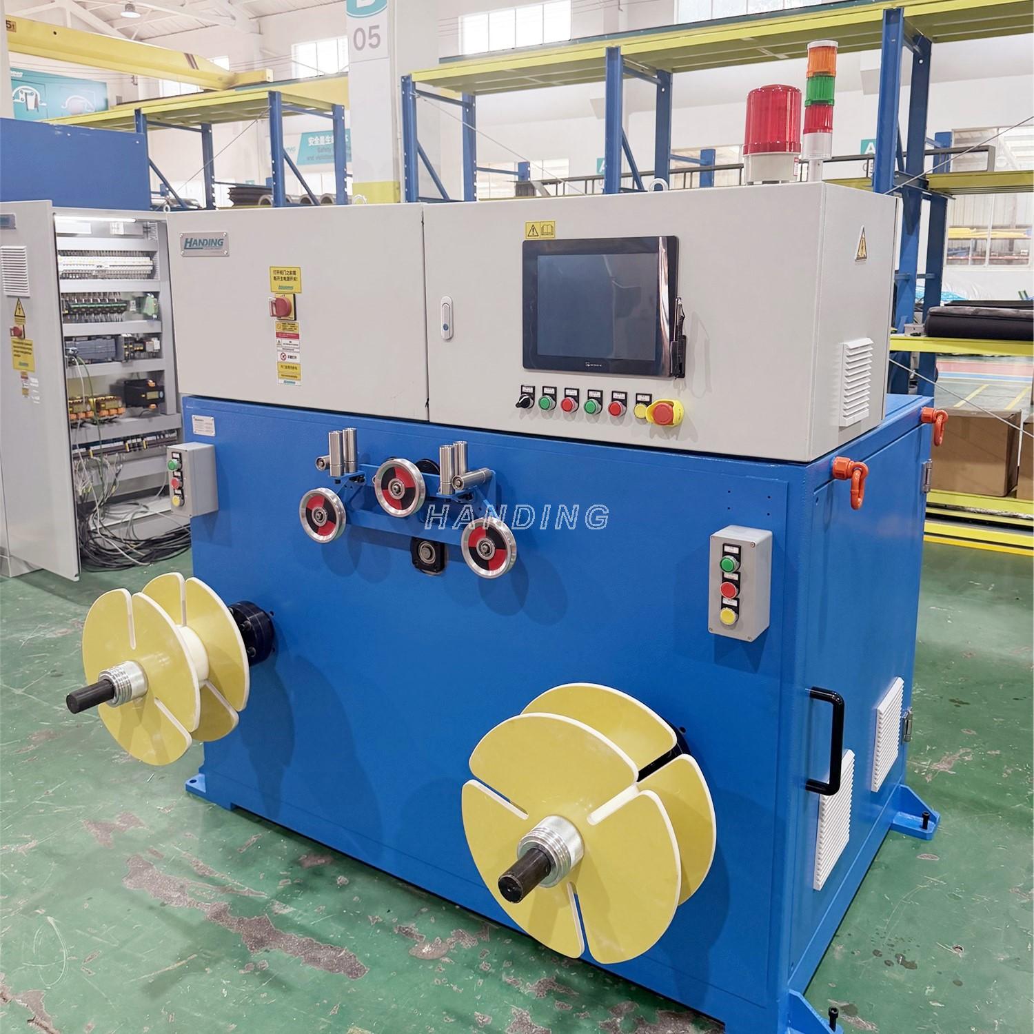 Double Shaft Take Up with PLC Control