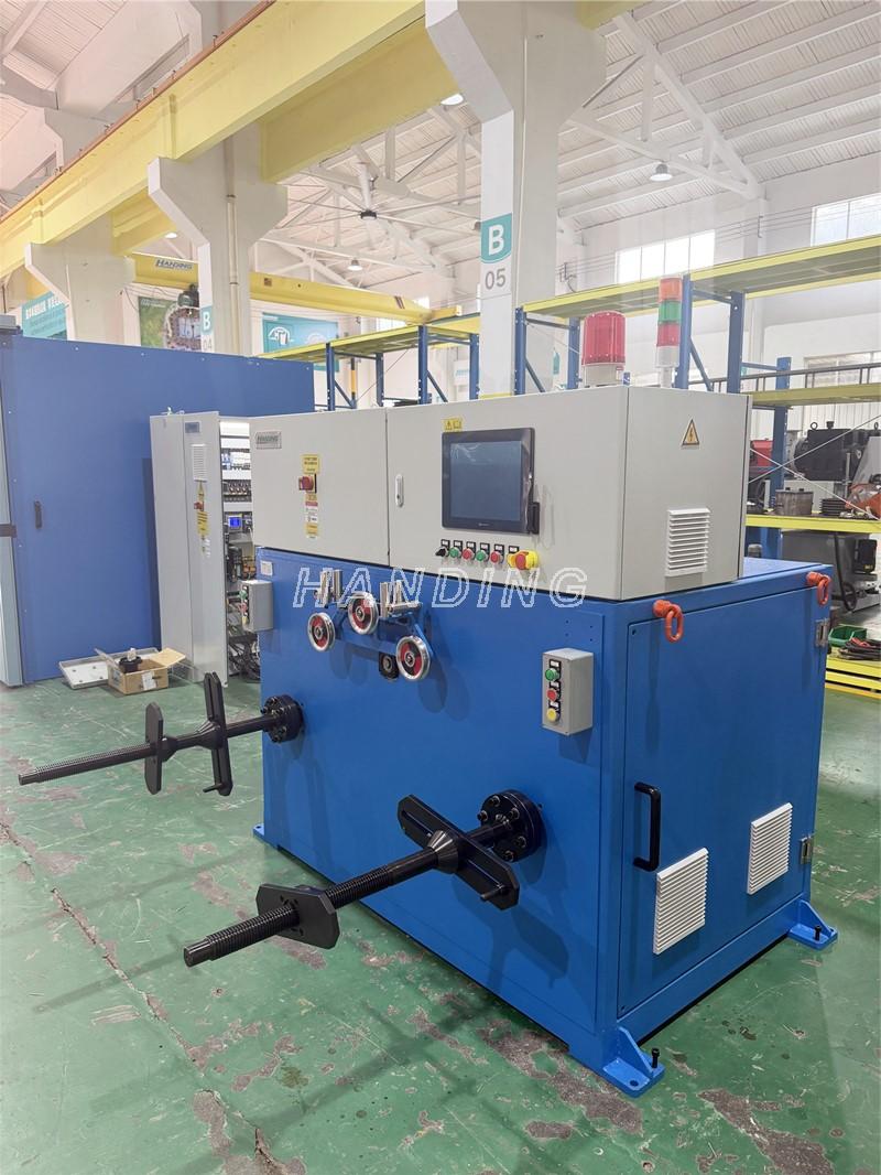 Double Shaft Take Up with PLC Control