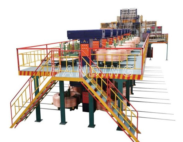Continuous Upward Casting Machine - Oxygen-Free Copper Rod Production