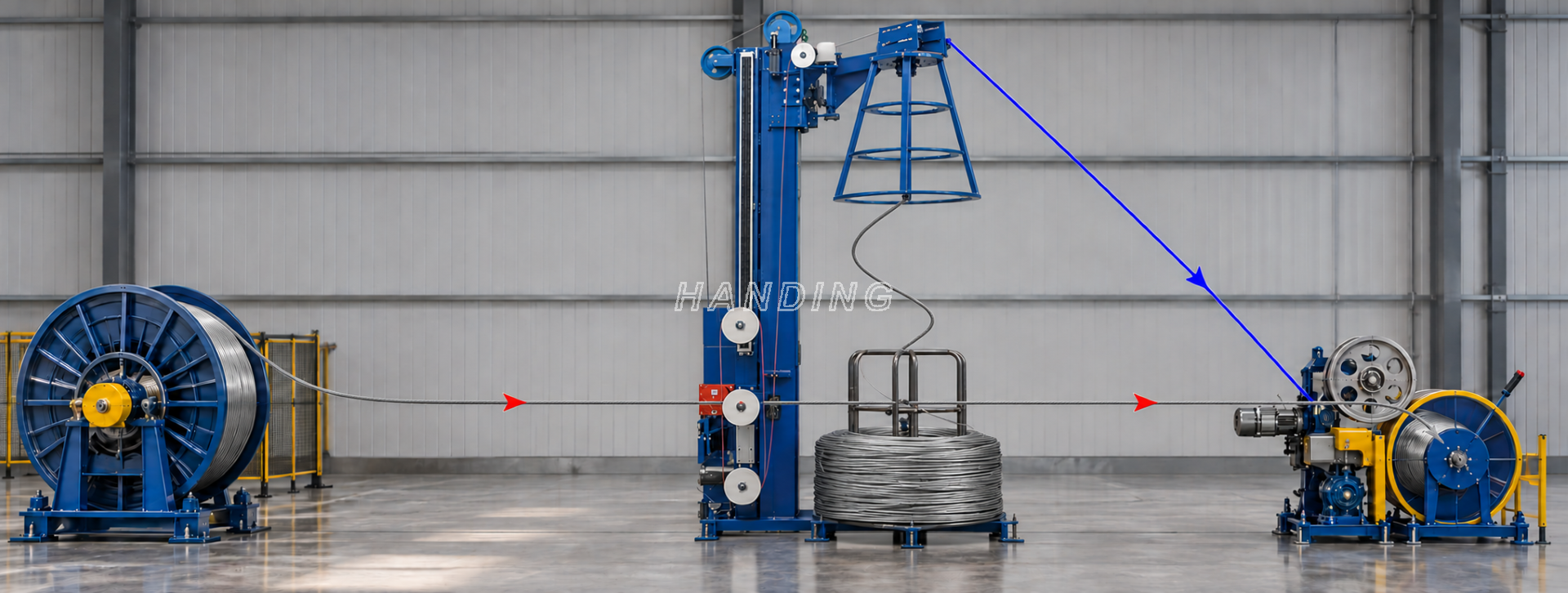 Steel Wire Rewinding Machine