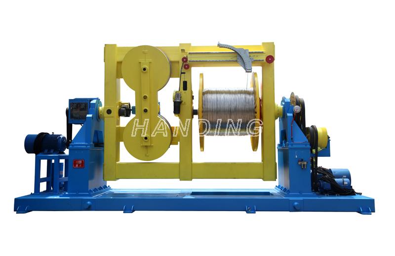 Roller forming single twist cabling machine