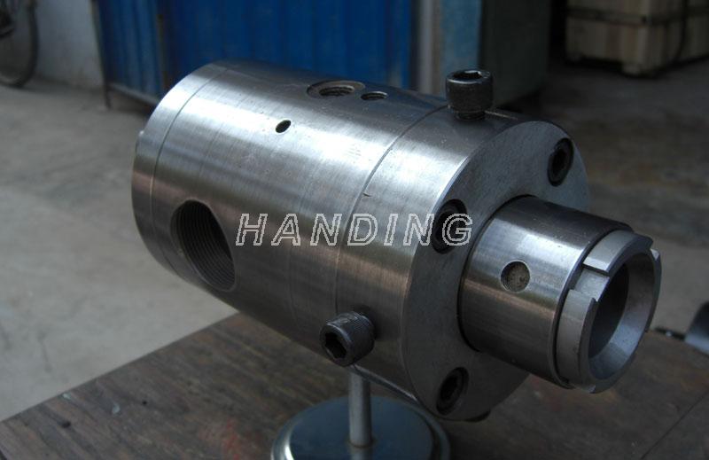 Manual centering column crosshead (outer heating)