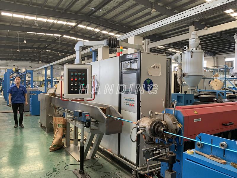 New energy cable extrusion line