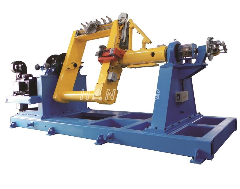 Single twist machine with steel armouring