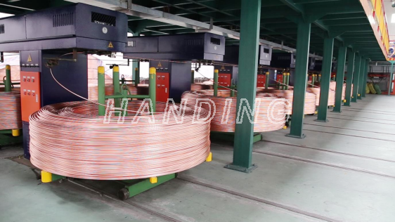 Continuous Upward Casting Machine - Oxygen-Free Copper Rod Production