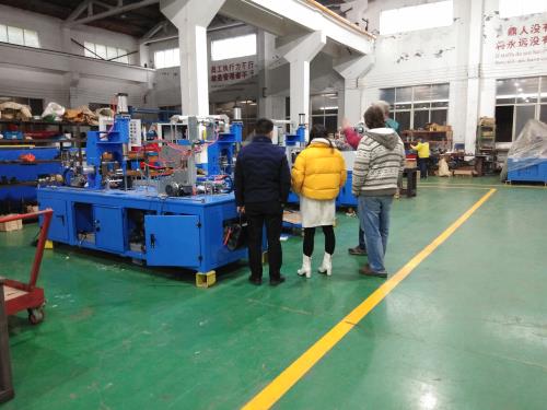 Israel customers visit Handing Machinery