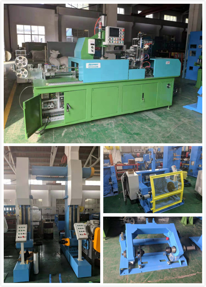 YT460 Coiling and packing machine and portal pay off