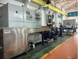 Handing 90+45mm Extruder Production Line Undergoes Performance Inspection, Empowering Wire and Cable Production to Start A New Journey Handing 90+45mm Extruder Production Line Undergoes Performance Inspection, Empowering Wire and Cable Production to Start A New Journey