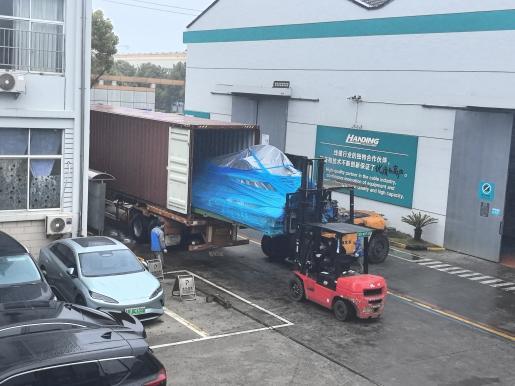 Ingenuity in Delivery, Intelligence for New Journey | 1250 (1+3) High-Speed Bow Type Cabling Machine Successfully Shipped Ingenuity in Delivery, Intelligence for New Journey | 1250 (1+3) High-Speed Bow Type Cabling Machine Successfully Shipped